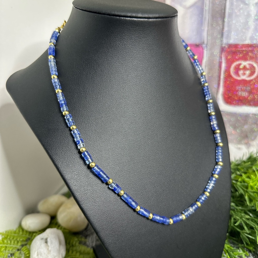 Natural Dyed Jade Beaded Necklaces - Picture 4 of 4